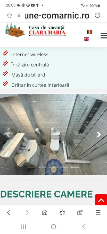 Casa De Vacanta Clara Maria 科马尔尼克 外观 照片